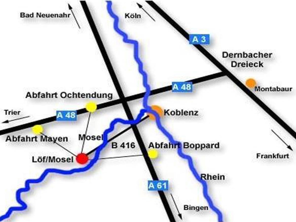 Moselstern Parkhotel Kraehennest 로프 외부 사진